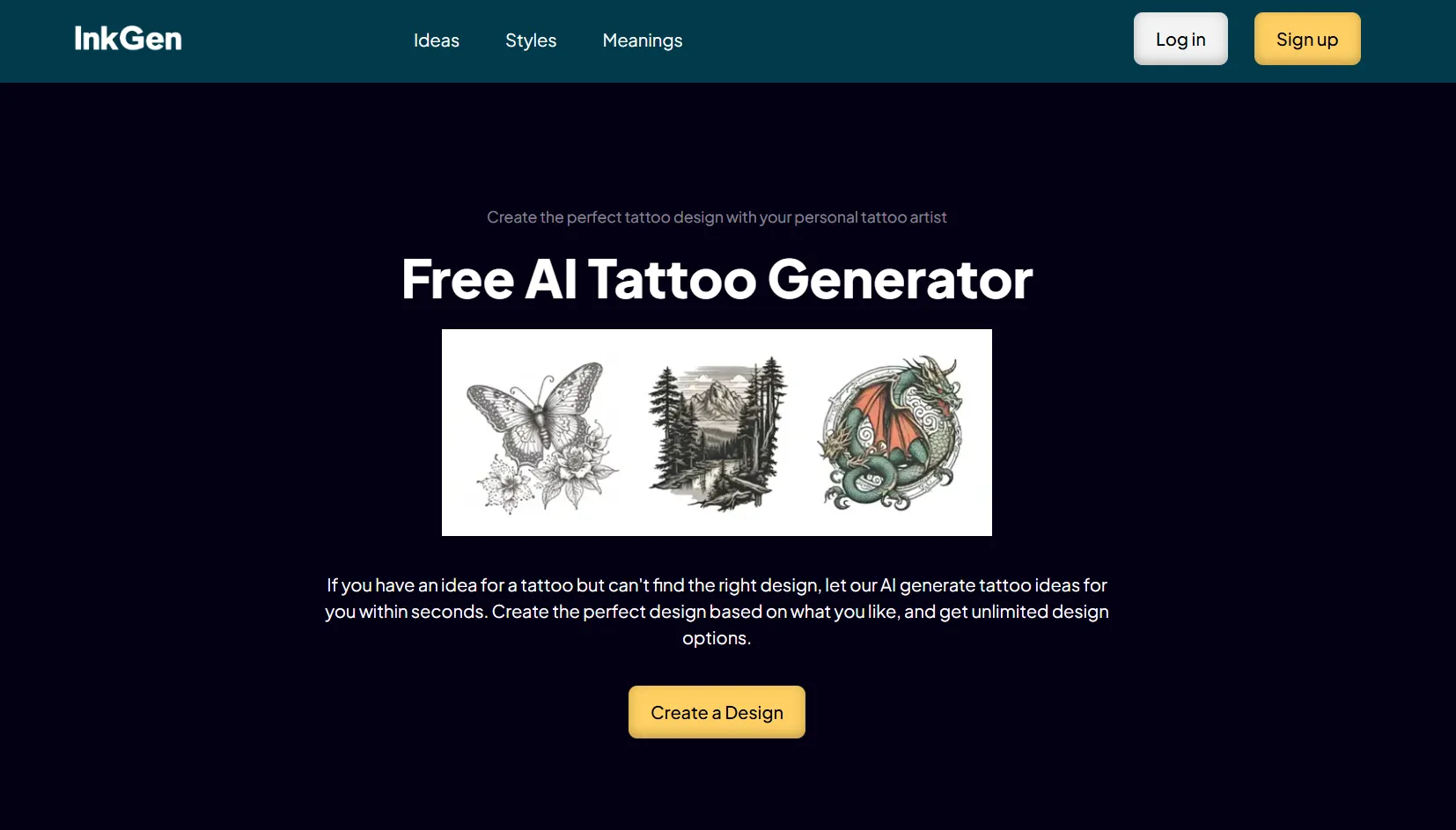 AI Tattoo Generator