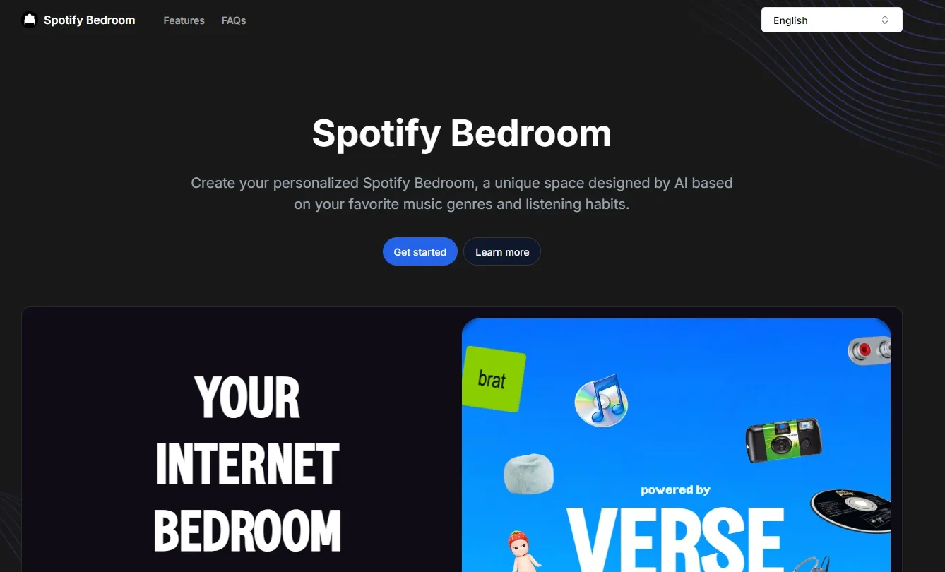 Spotify Bedroom